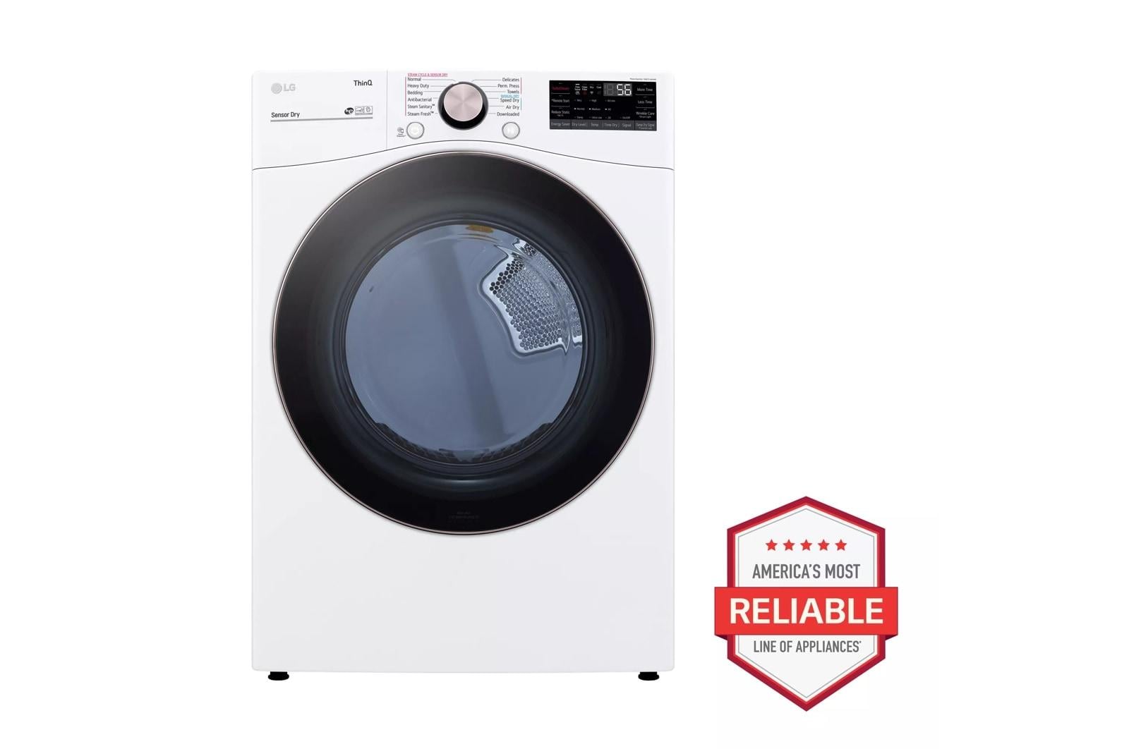 LG Appliances Front Load Gas Dryer