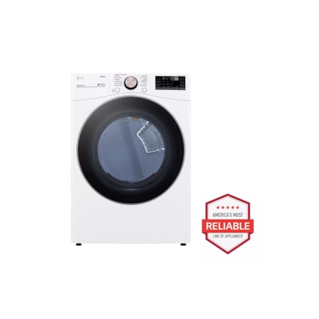 LG Appliances Front Load Gas Dryer