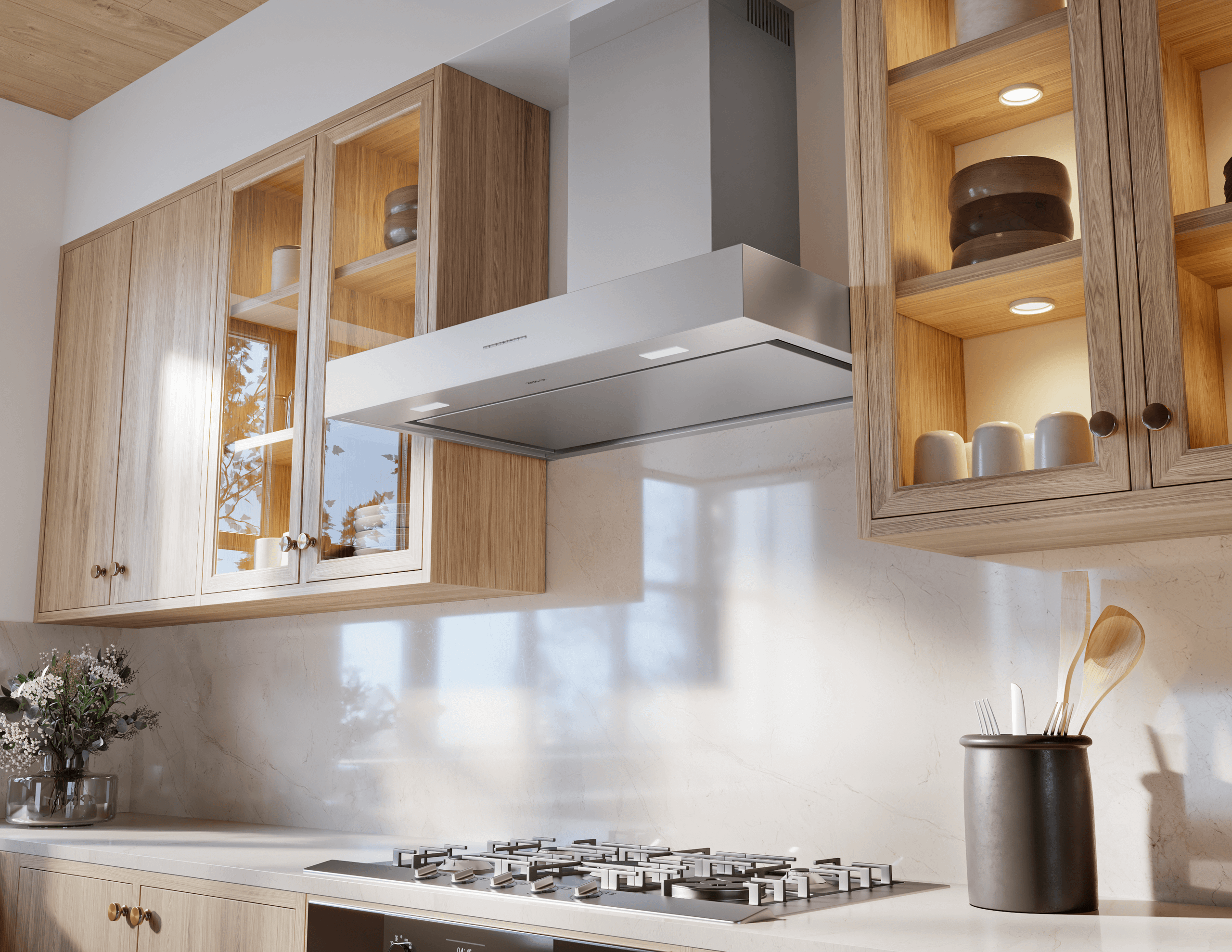 Zephyr Como Wall Range Hood - Thumbnail 5