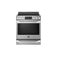 LG STUDIO 6.3 cu. ft. Induction Slide-in Range with ProBake Convection(R) and EasyClean(R)