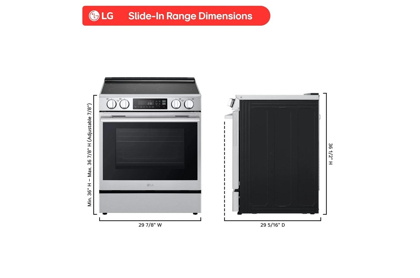 LG Electric Ranges Slide In Electric Range
