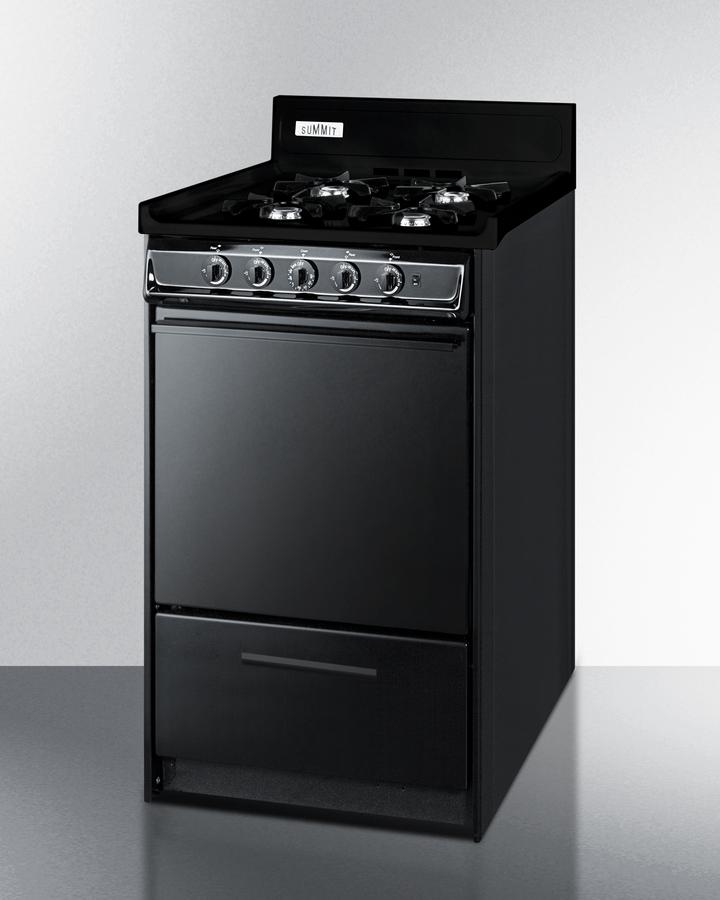 20" Free Standing Gas Range