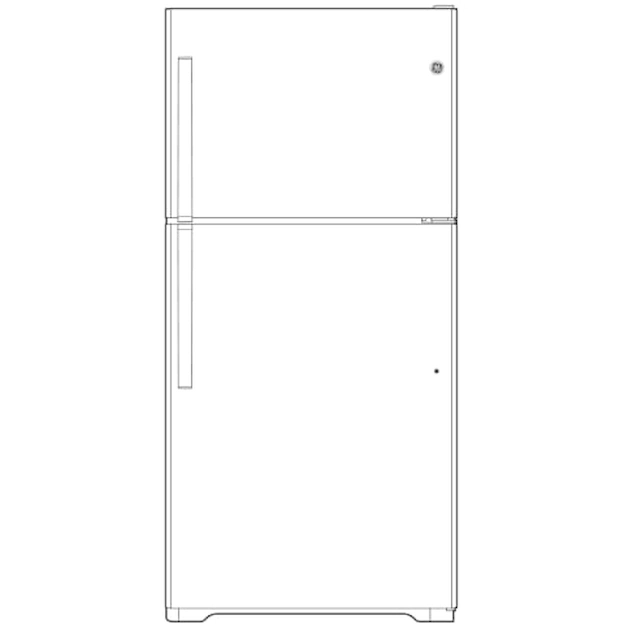 GE Appliances Refrigerators (Canada) Top-Freezer Refrigerator