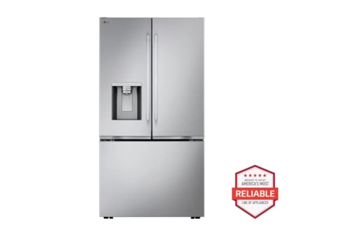 24 Cu. Ft. Counter-Depth Max™ With Zero Clearance™ 3-Door French Door Refrigerator