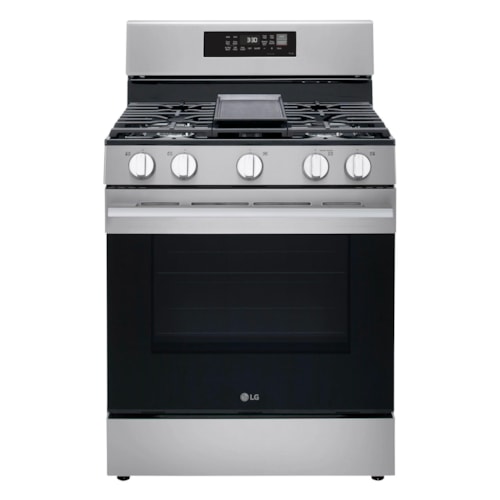 6.3 Cu. Ft. Smart Wi-Fi Enabled Probake Convection® Gas Range With Air Fry & Easyclean®