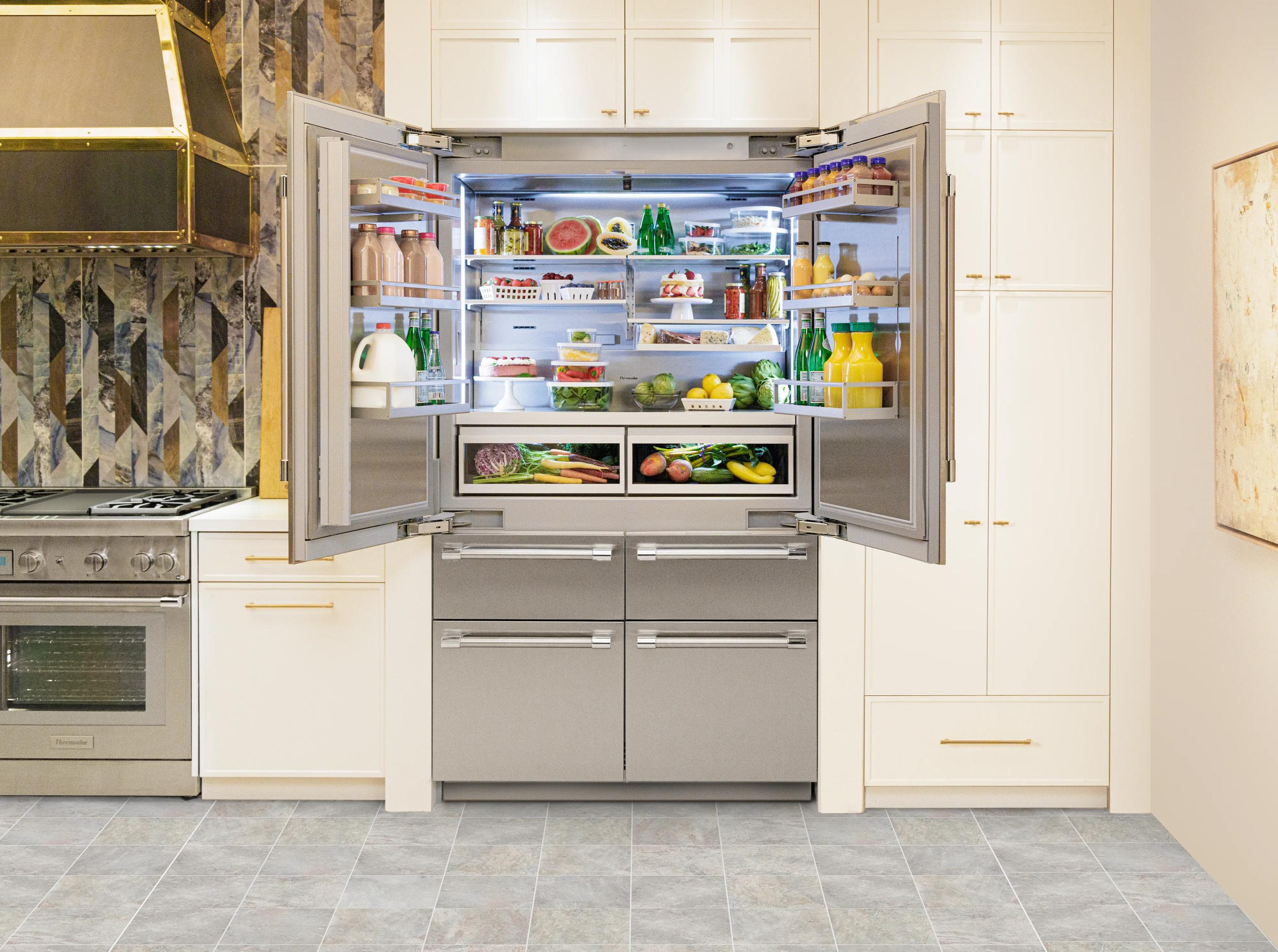 French Door Built In Refrigerator