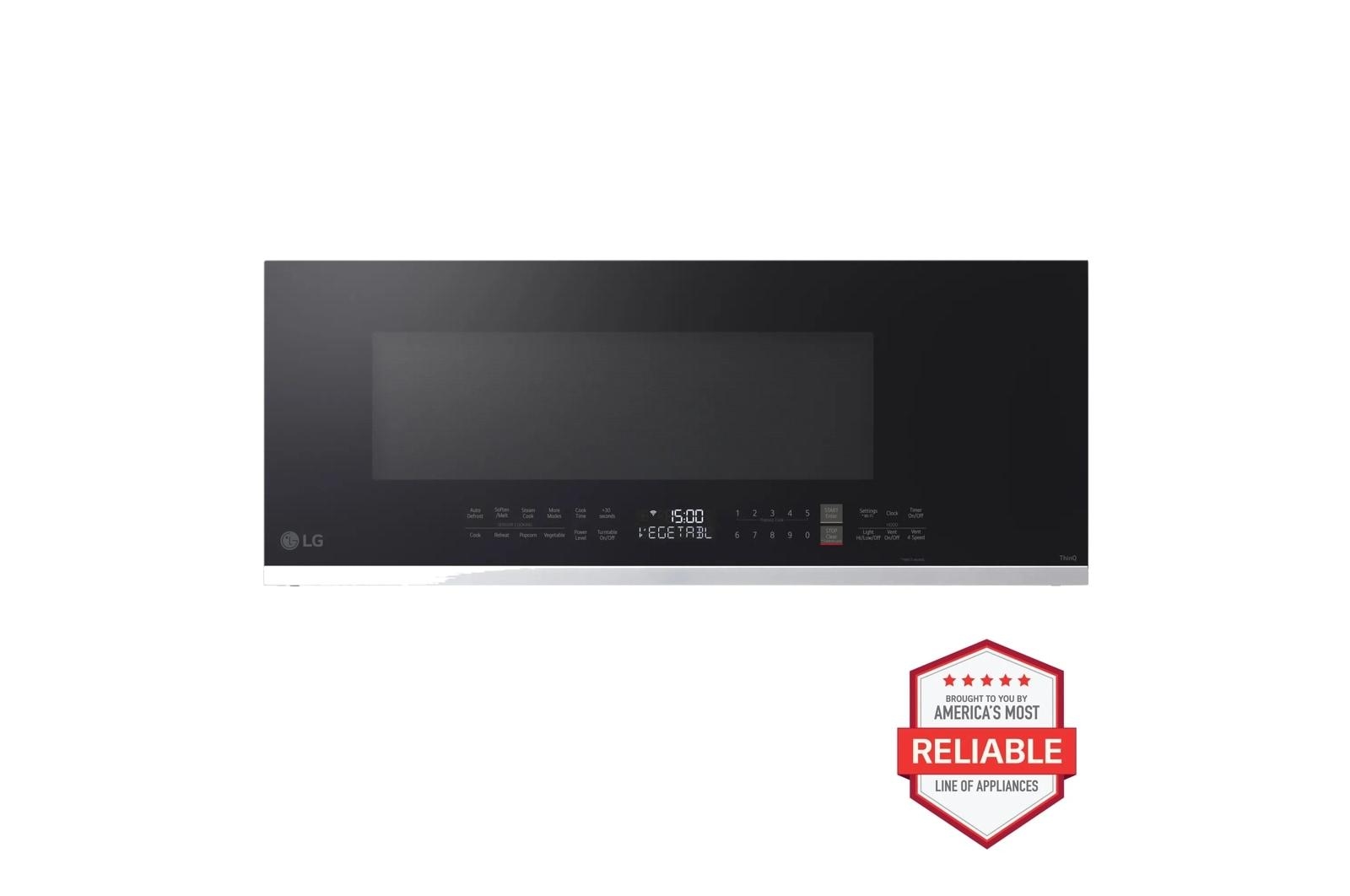 1.3 Cu. Ft. Smart Low Profile Over-The-Range Microwave Oven With Sensor Cook