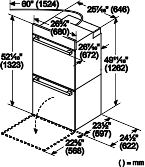 Double Wall Electric Oven