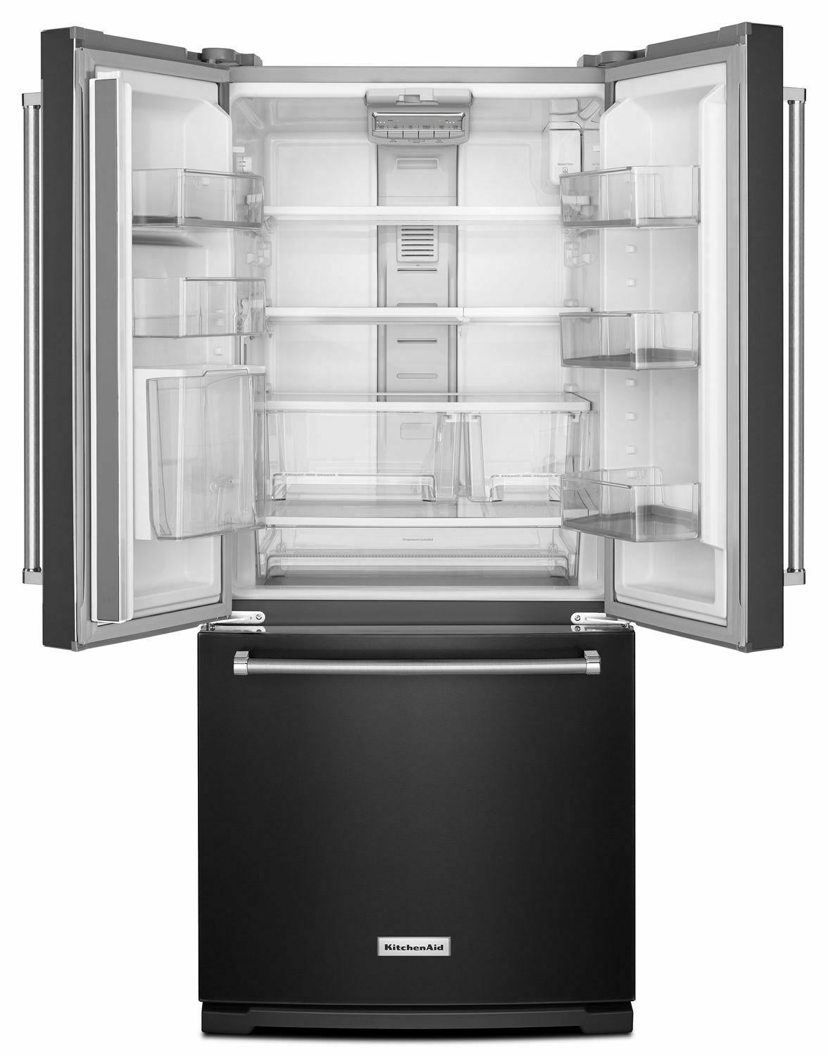 KitchenAid KRFF300EBS 20 Cu. Ft. 30Inch Width Standard Depth French