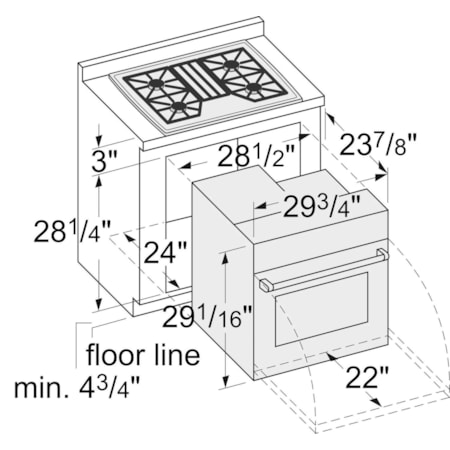 Single Wall Electric Oven