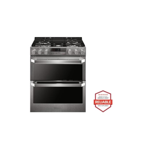 LG Dual Fuel Double Oven
