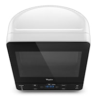 Whirlpool WMC20005YB 0.5 Cu. Ft. Small Countertop Microwave, Black