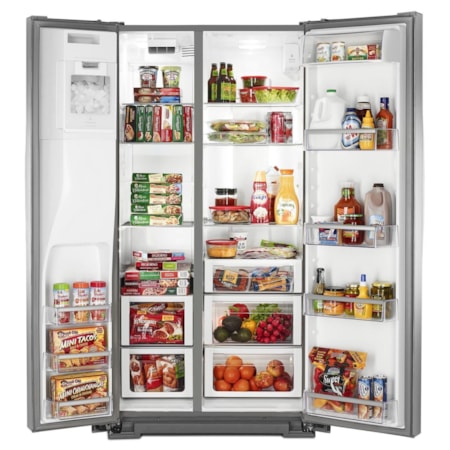 Side By Side Freestanding Refrigerator