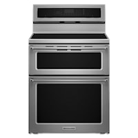 30-Inch 4-Element Induction Double Oven Convection Range