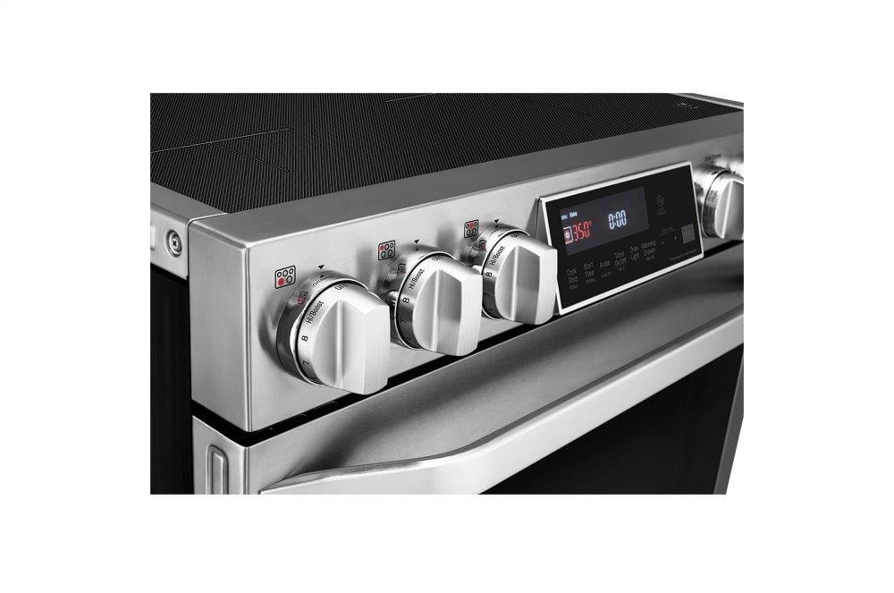 LG Appliances LSIS3018SS LG STUDIO 6.3 cu. ft. Induction Slidein Range
