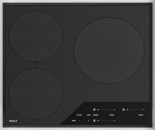 24" Transitional Framed Induction Cooktop