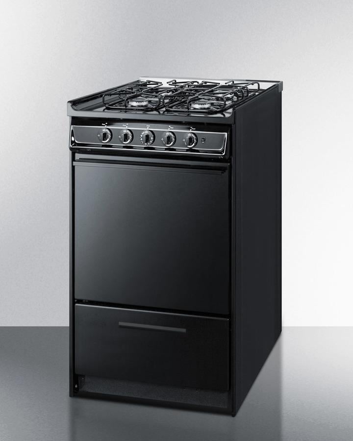 Summit TTM1107CRS 20" Wide Gas Range Simon's Furniture Range