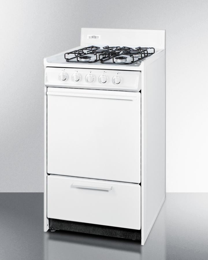 20" Free Standing Gas Range