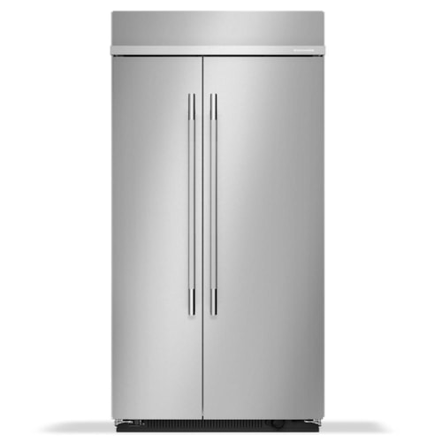 25.5 Cu. Ft. 42" Built-In Side-By-Side Refrigerator With Platinum Interior