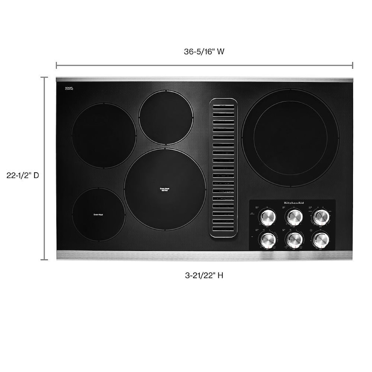 KitchenAid Electric Ranges Cooktop