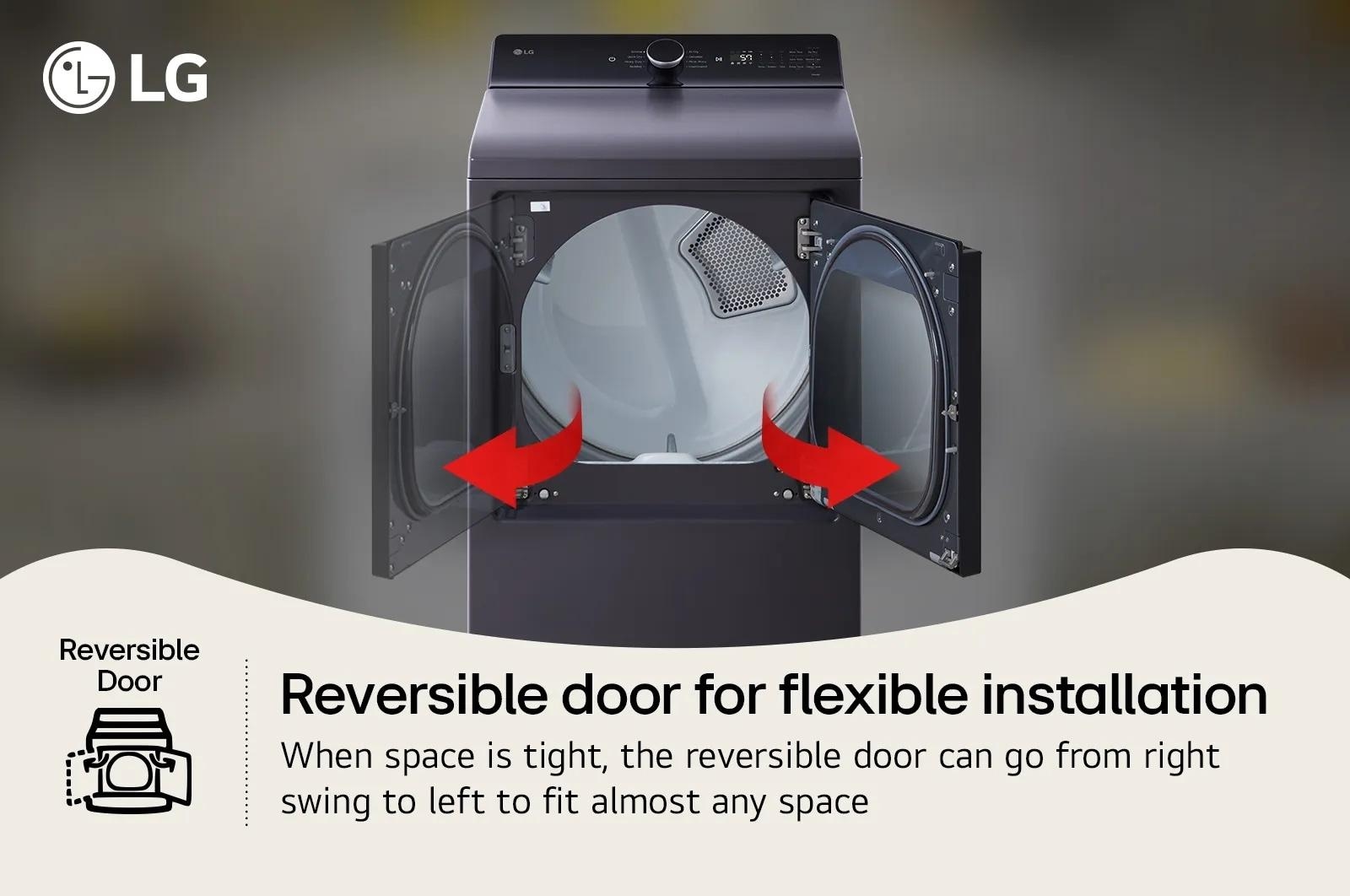 LG Top Load Electric Dryer