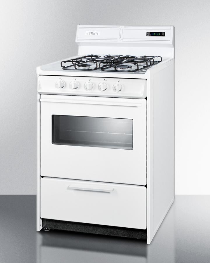 24" Free Standing Gas Range