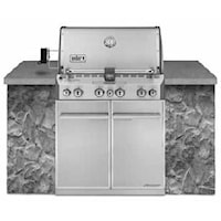SUMMIT(R) S-460(TM) NATURAL GAS GRILL - STAINLESS STEEL