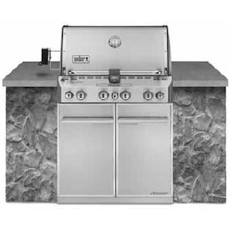 SUMMIT(R) S-460(TM) NATURAL GAS GRILL - STAINLESS STEEL