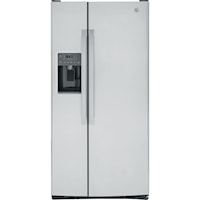 23.2 Cu. Ft. Side-By-Side Refrigerator Stainless Steel - GSS23GYPFS
