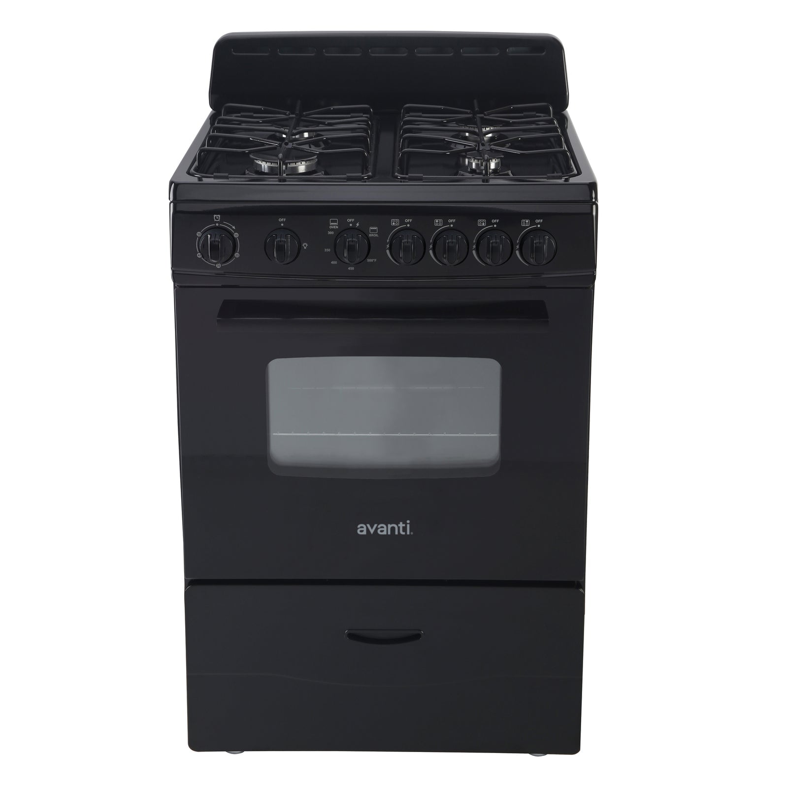 24" Free Standing Gas Range
