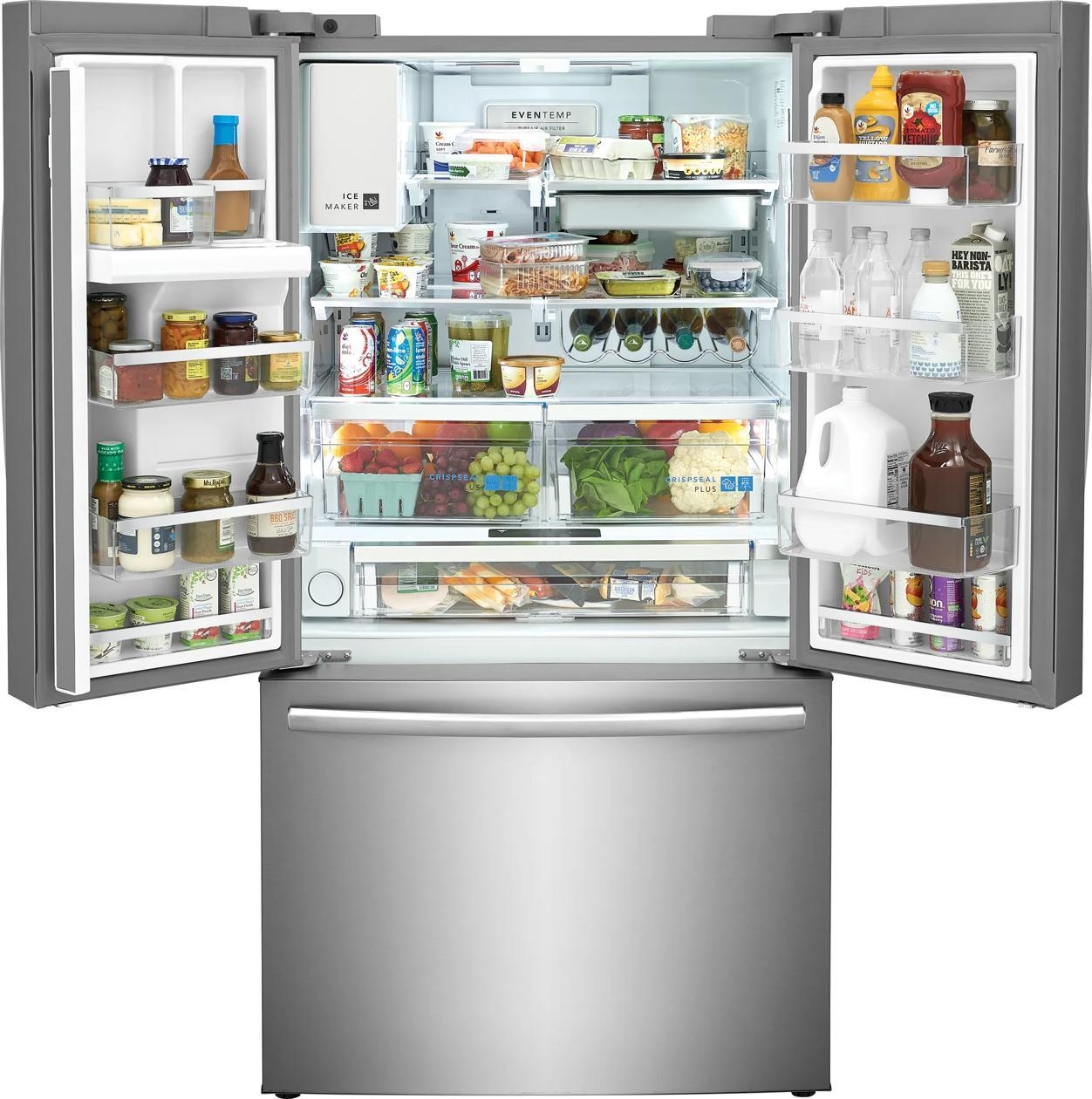 Frigidaire Side-By-Side Refrigerators French Door Freestanding Refrigerator
