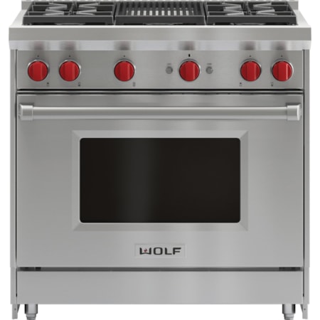 36" And Larger Free Standing Gas Range