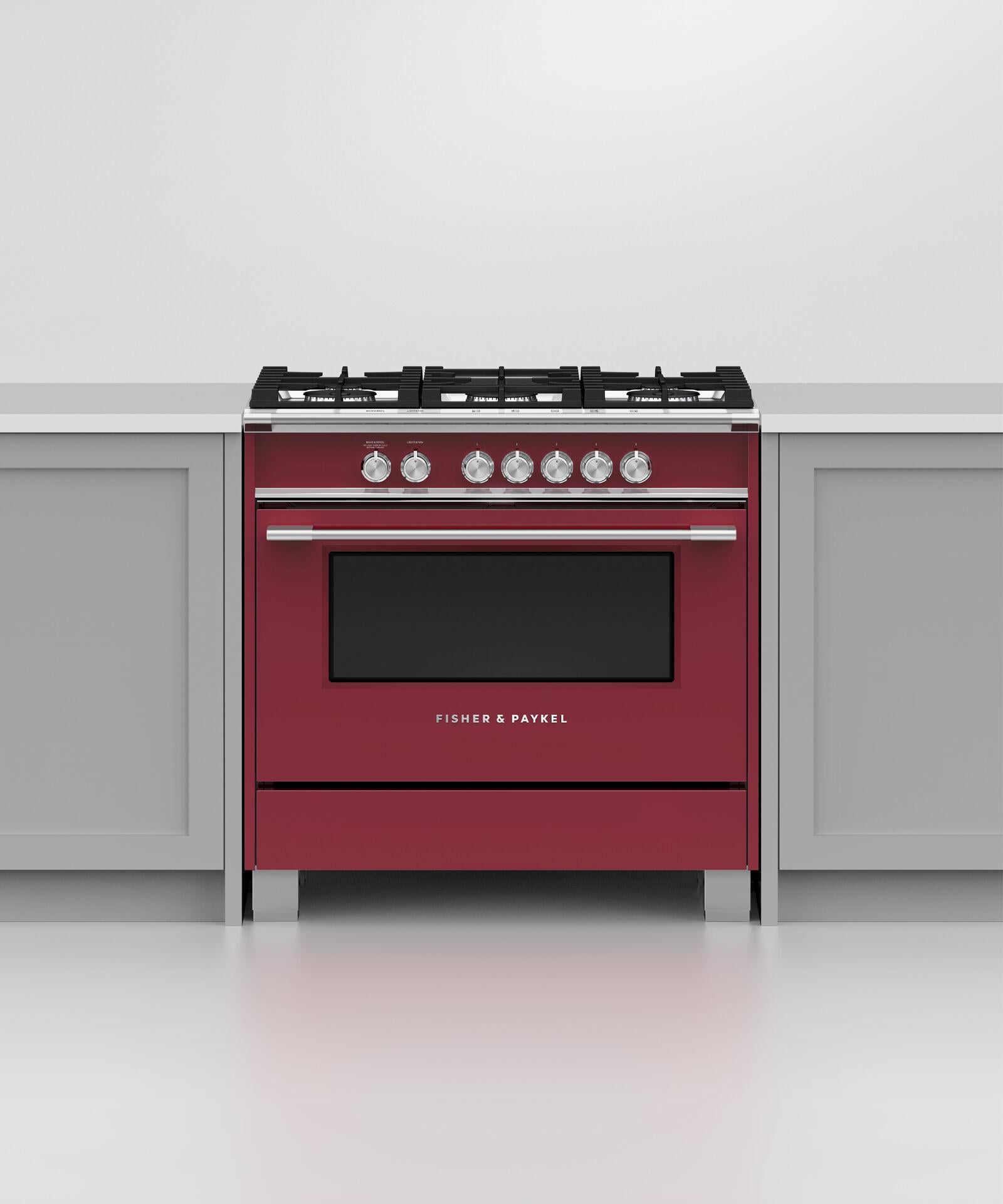 36" And Larger Free Standing Gas Range