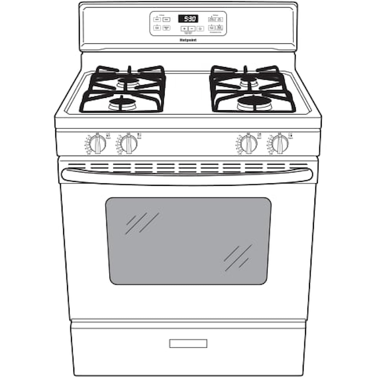 Hotpoint Gas Ranges Range