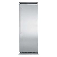 Marvel Professional Built-In 30" All Freezer - Solid Stainless Steel Door - Right Hinge, Slim Designer Handle