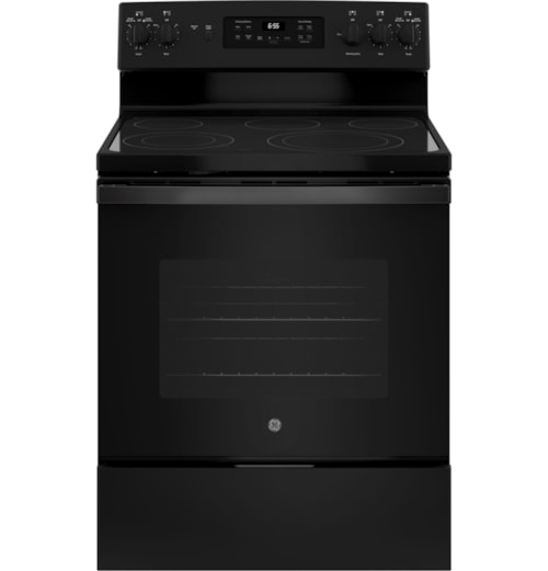GE(R) 30" Free-Standing Electric Convection Range