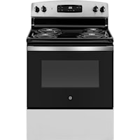 Ge(R) 30" Free-Standing Electric Range