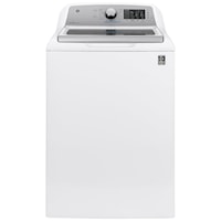 GE(R) 4.8 cu. ft. Capacity Washer with Sanitize w/Oxi and FlexDispense(R)