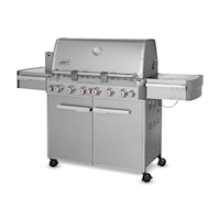 SUMMIT(R) S-670(TM) LP GAS GRILL - STAINLESS STEEL