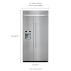 KitchenAid Refrigerators Side By Side Built In Refrigerator