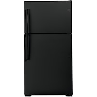 Ge(R) Energy Star(R) 21.9 Cu. Ft. Top-Freezer Refrigerator
