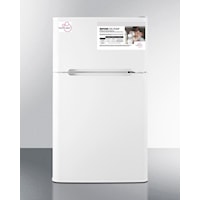 19" Wide Momcube(Tm) Refrigerator-Freezer