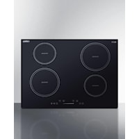 30" Wide 208-240v 4-zone Induction Cooktop