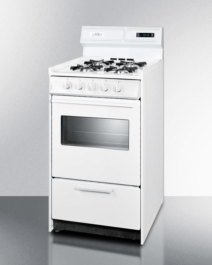 20" Free Standing Gas Range