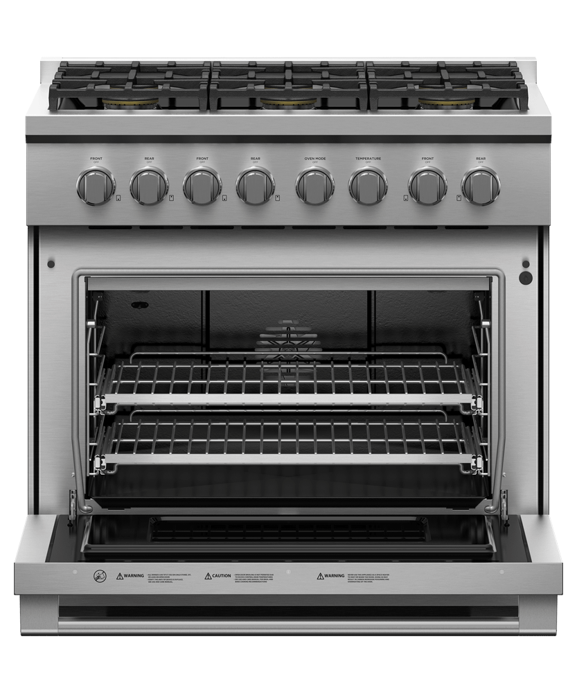 36" And Larger Free Standing Gas Range