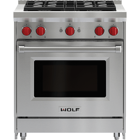 30" Free Standing Gas Range