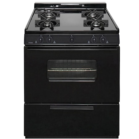 30" Free Standing Gas Range