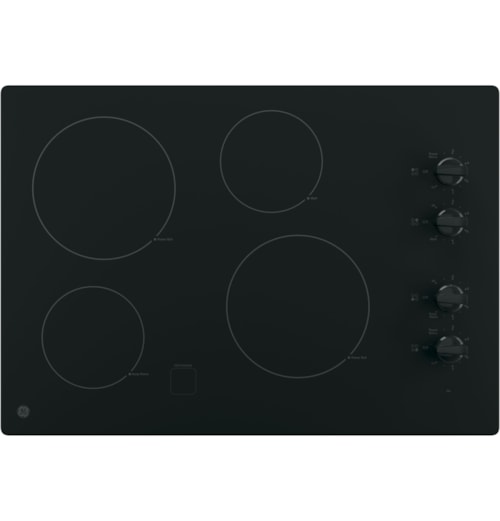 Ge® 30" Built-In Knob Control Electric Cooktop