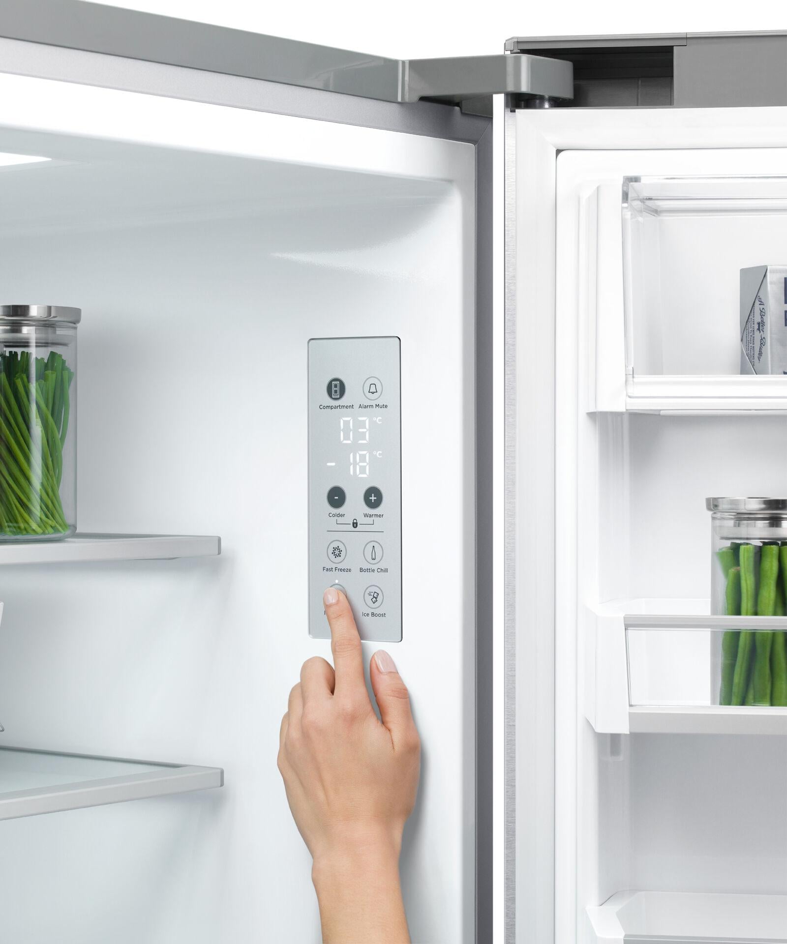 Fisher and Paykel Refrigerators French Door Freestanding Refrigerator