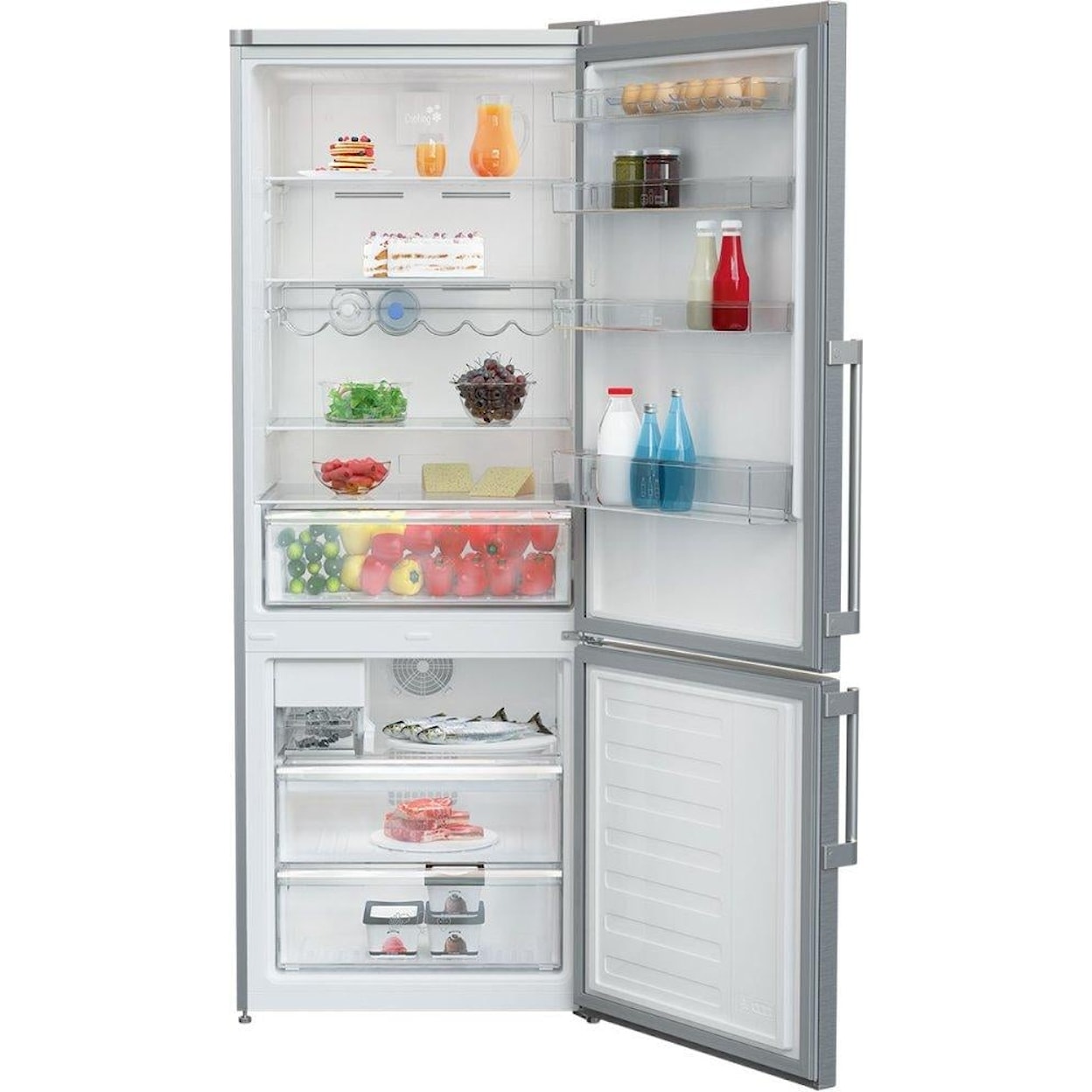 Blomberg Appliances Refrigerators Bottom Freezer Freestanding Refrigerator